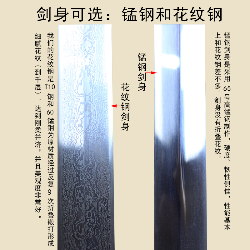 long GuJianXuan sword pattern steel swords hard han dynasty jian is not edged usually - longquan sword GuJianXuan