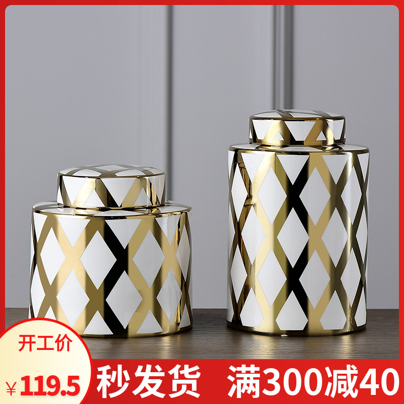 Practical light excessive storage caddy fixings Practical adornment ceramics furnishing articles rich ancient frame place adorn the study