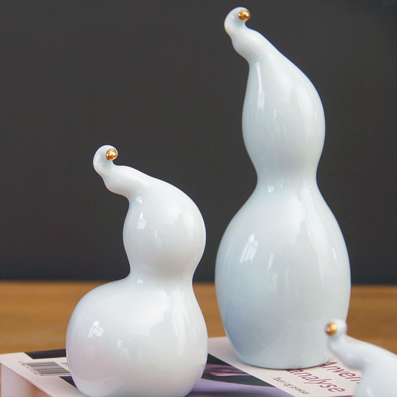 Ceramic gourd Ceramic bottle gourd gourd furnishing articles furnishing articles household act the role ofing is tasted