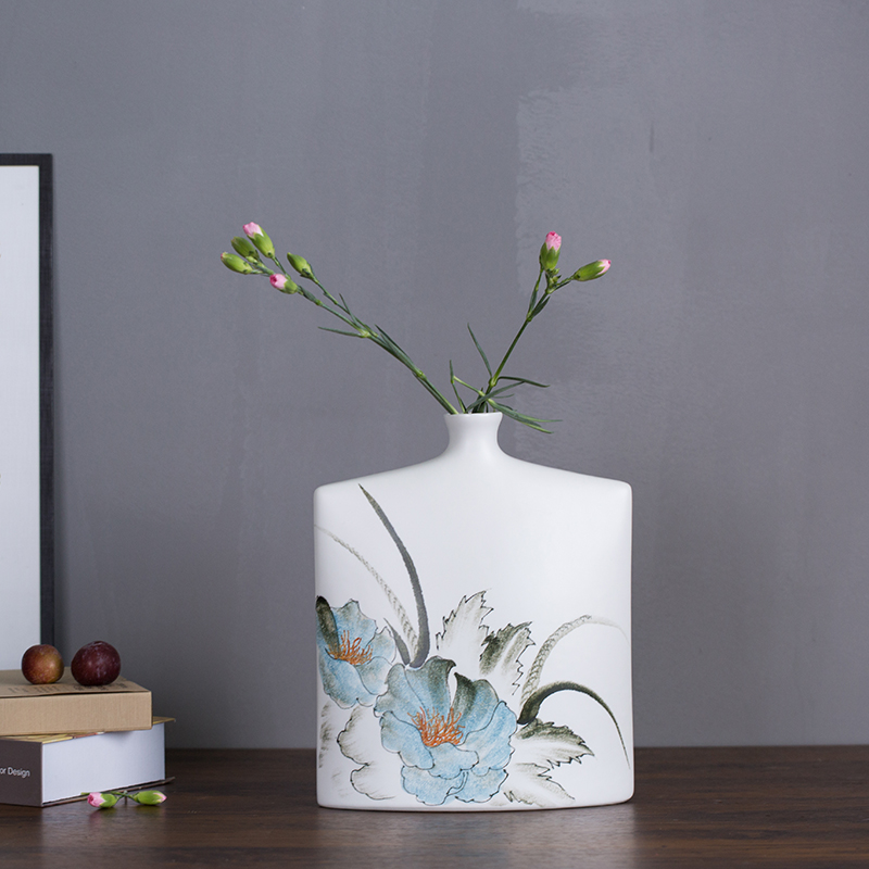 New Chinese style in modern ink painting ceramic vase furnishing articles example room porch soft adornment bedroom home sitting room tea table