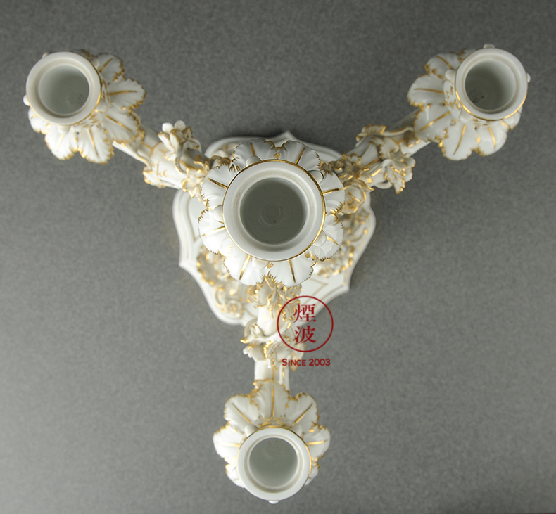Germany mason MEISSEN meisen China limited works pure white paint three classic Europe type is a based