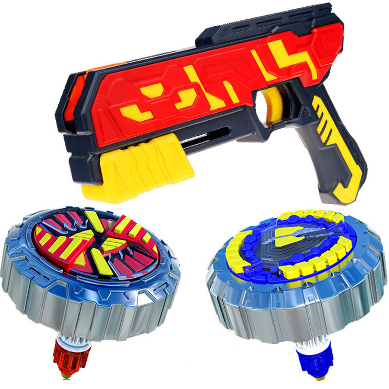 灵动魔幻陀螺之机甲战车3代2全套变形陀螺玩具儿童男孩赤影赤天鹰_折2