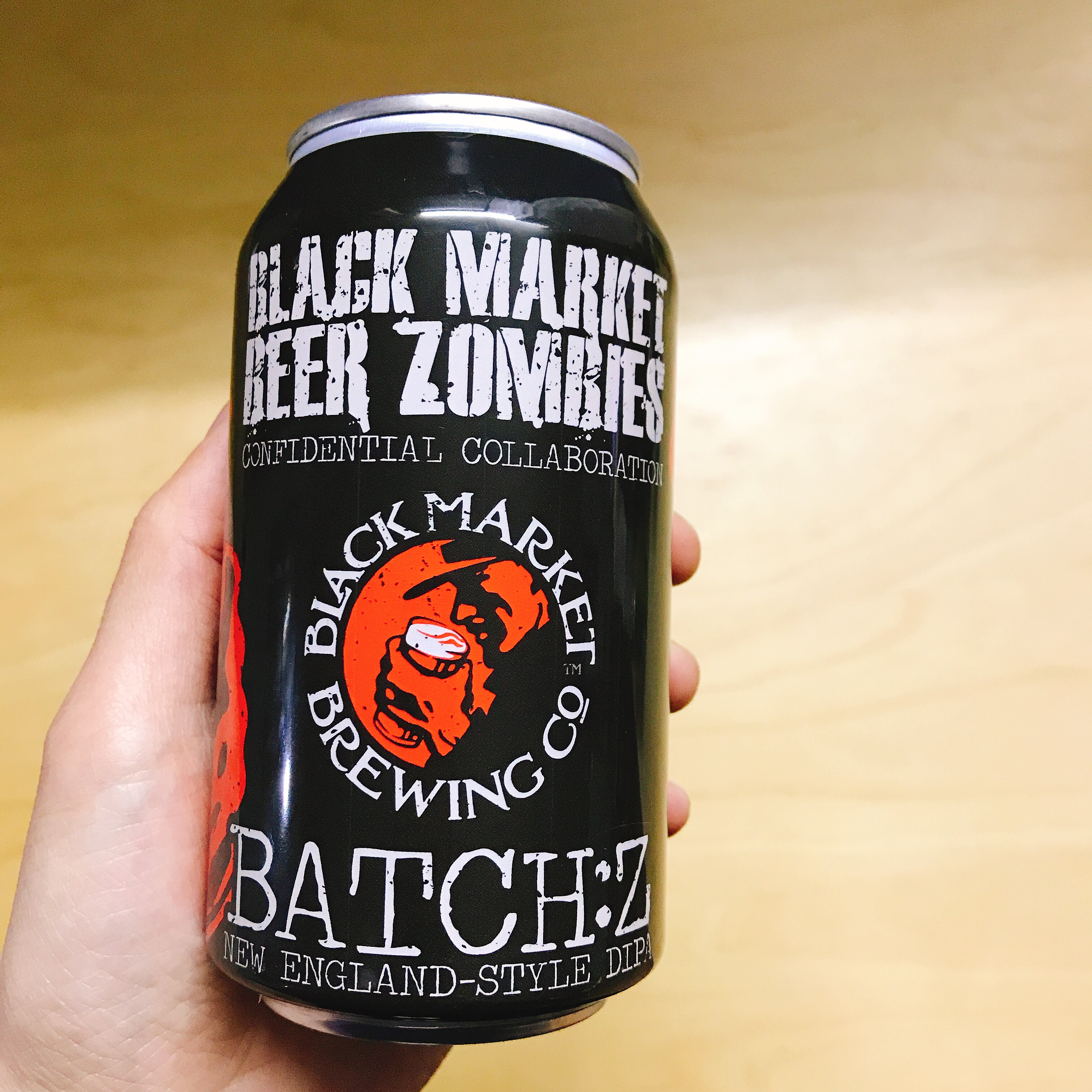 4产 美国进口精酿 黑市 限量 僵尸 英格兰 双倍ipa 听装啤酒_7折现价