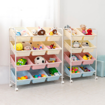 Childrens toy storage rack Kindergarten toy classification storage cabinet corner finishing rack Baby storage rack