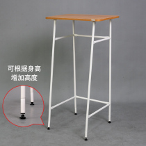 Standing desk Computer desk Office desk Notebook workbench Simple modern standing desk Mobile lightweight learning desk