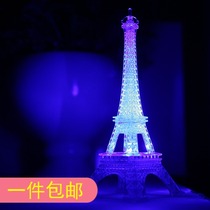 Romantic colorful luminous Tower night light to send students to girlfriends creative birthday gifts decorative lights Christmas gifts