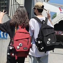 School Bag Han Edition Female Original Juku Ulzzang Large Capacity Middle School Students Junior High School Students Double Shoulder Bag Male Trend Ins Wind Backpack