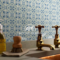 Handmade brick ceramic tiles mosaic tiles Nordic floor tiles retro restaurant porch background wall balcony color