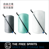 Soul of Freedom TFS Elegant Grace Silicone Coated DCF (Cuben)Outdoor camping travel clothing storage Bag