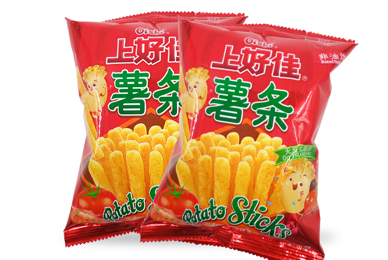 上好佳薯条番茄味单包9g迷你随手包薯条薯片零食包邮膨化食品