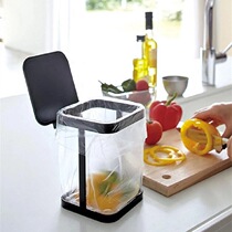 Factory direct sales desktop trash can creative small fresh mini household kitchen living room table clamshell trash can