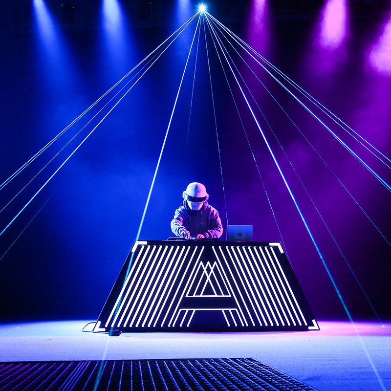 dj台打碟台舞会家用派对专业酒会打碟桌可移动声控混音吧台