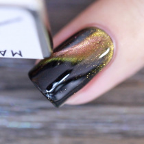 Russian pastoral cat BOW polarized magnet nail polish Cat eye color change magnetic jewelry 11ml