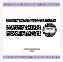 (Smore Spot) Korean lovethings Marble TatXX_ENCODE_CASE_CAPS_LOCK_Off Sticker Packs Adhesive Tape