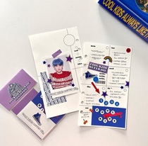 (Smoother Spot) Korea lovethings June New Sticker Packs Rainbow Cherry Universe