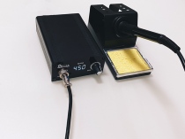 Cabbage white light t12 soldering station electric soldering iron portable thermostatic belt automatic sleep high power welding tool