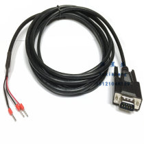 Custom DB9 pin serial cable RS232 single head 9-core male head female head COM cable 485 422 data cable