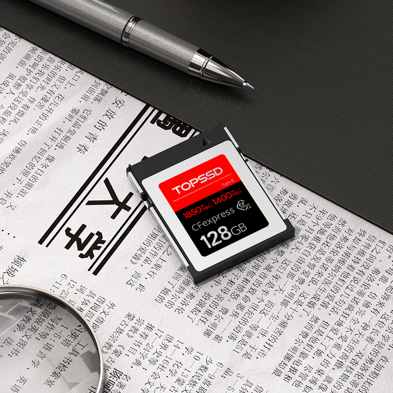 tianshuo (topssd) cfexpress b type memory card 1850mb/s_128gb (xqd upgrade)