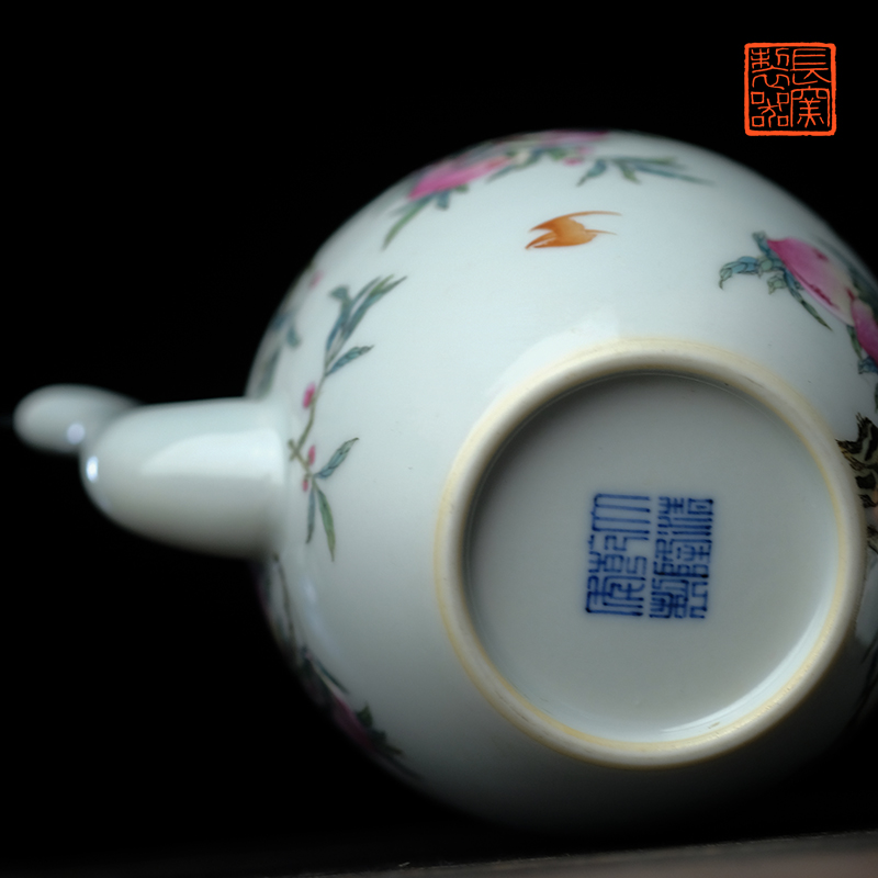 A long up jack offered home - cooked in pastel see live long and proper teapot jingdezhen ceramic tea set tea table by hand