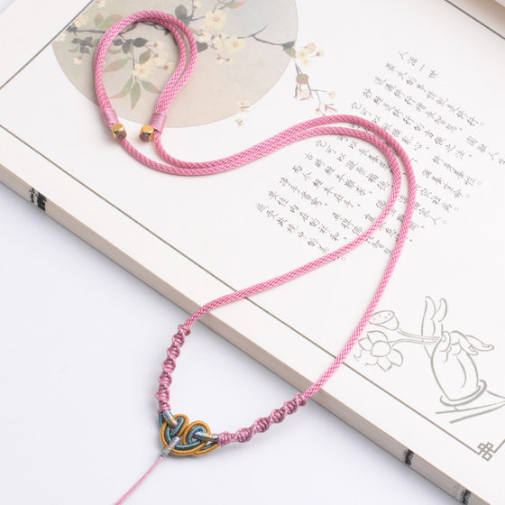 DIY 브레이드 목걸이 로프 조절 가능한 랜드 펜던트 금 홀터 목 밧줄 고대 스타일 장식 스웨터 행 로프 여성 DIY 브레이드 목걸이 로프 조절 가능한 랜드 펜던트 금 홀터 목 밧줄 고대 스타일 장식 스웨터 행 로프 여성