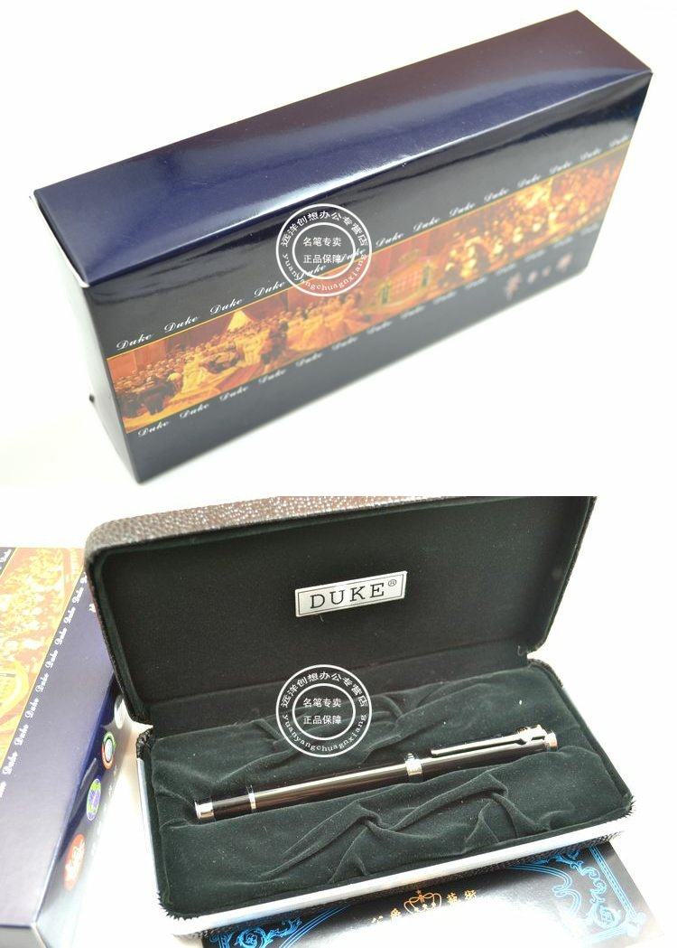 正品 德国duke公爵 公爵116 碳纤宝珠笔 签字笔 黑红绿_7折现价85元