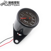 GN125 CG125 Motorcycle Retro Meter Retrofit Code Table Retrofit Mimeter LED Mileage Table Mechanical Rotation Speed Table