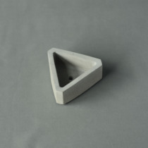 Nordic minimalist triangular multi-meat cement flower pot plant basin