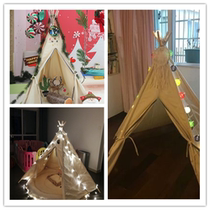 Childrens tent Indoor Game House Indian Style Boys and Girls Tent House Princess House Castle Learning Corner