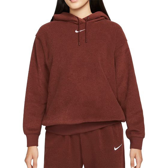Nike/Nike official authentic women's plus velvet warm hooded sports pullover sweater DD5119-273 Nike/Nike official authentic women's plus velvet warm hooded sports pullover sweater DD5119-273