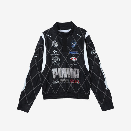 Puma/Puma genuine spring and autumn style men and women stand collar loose striped sports fashion sweatshirt 631126-01
Puma/Puma genuine spring and autumn style men and women stand collar loose striped sports fashion sweatshirt 631126-01