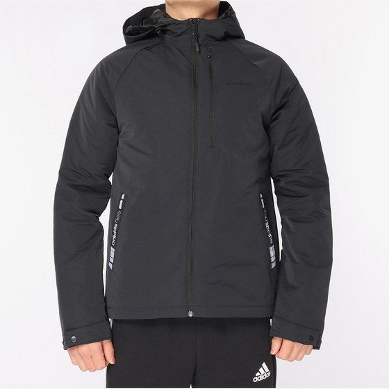 Adidas/Adidas authentic men's clothing new style windproof hooded warm cotton jacket DW8150
Adidas/Adidas authentic men's clothing new style windproof hooded warm cotton jacket DW8150
