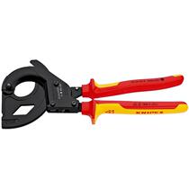 knipex Kenipak 95 36 315 A insulated ratchet cable cutter (for shearing armored cables)