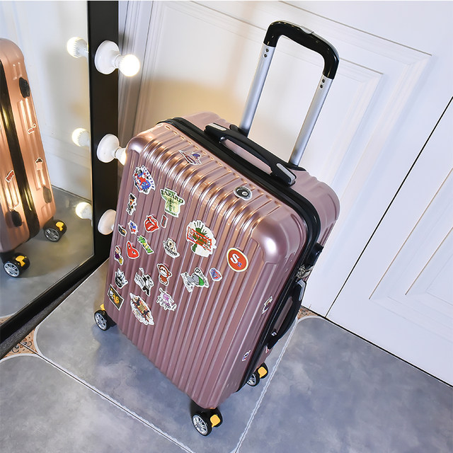 Korean version of the suitcase male trolley suitcase universal wheel travel luggage personality female password luggage 20 inch 24 inch college students Korean version of the suitcase male trolley suitcase universal wheel travel luggage personality female password luggage 20 inch 24 inch college students