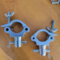 Aluminum alloy single buckle with half joint