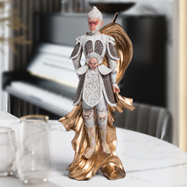 Nordic creative personality artistic trend ornaments qi tian daseng living room entrance study three-dimensional Mahatma return decoration