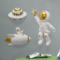 Astronaut astronaut wall pendant Childrens room wall decoration Boy boy room decoration creative wall decoration