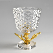 High-end luxury sales office Villa club model room living room dining table decoration fruit plate fruit basket storage decoration