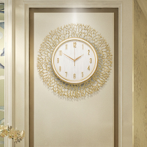 American European light luxury style decoration creative wall clock New Chinese living room atmospheric Artist fashion watch watch watch