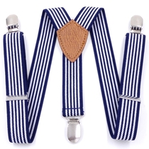 Childrens strap clip Boy child pants suspender belt non-slip Boy girl baby toddler elastic adjustable