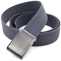 Snap high density fabric cloth belt Creative bottle opener clip buckle Fashion micro elastic belt Wild pants belt