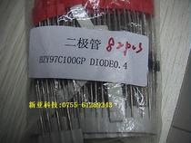 Voltage Regulator tube: BZY97C100GP Z100D5 stable voltage 100V current 3 7mA 1 5W