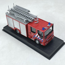 Flaw 1 57 1997Dennis Dan Disney Fire Truck Simulation Alloy Car Model Collection Pendulum
