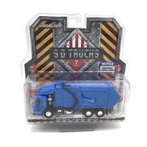 1 64 US green light greenlight2019MACK Maka garbage truck simulation alloy truck car model