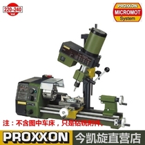 Milling and drilling accessories for PROXXON lathe PD250 EPD400 PF230 No. 24104 German Mini Magic