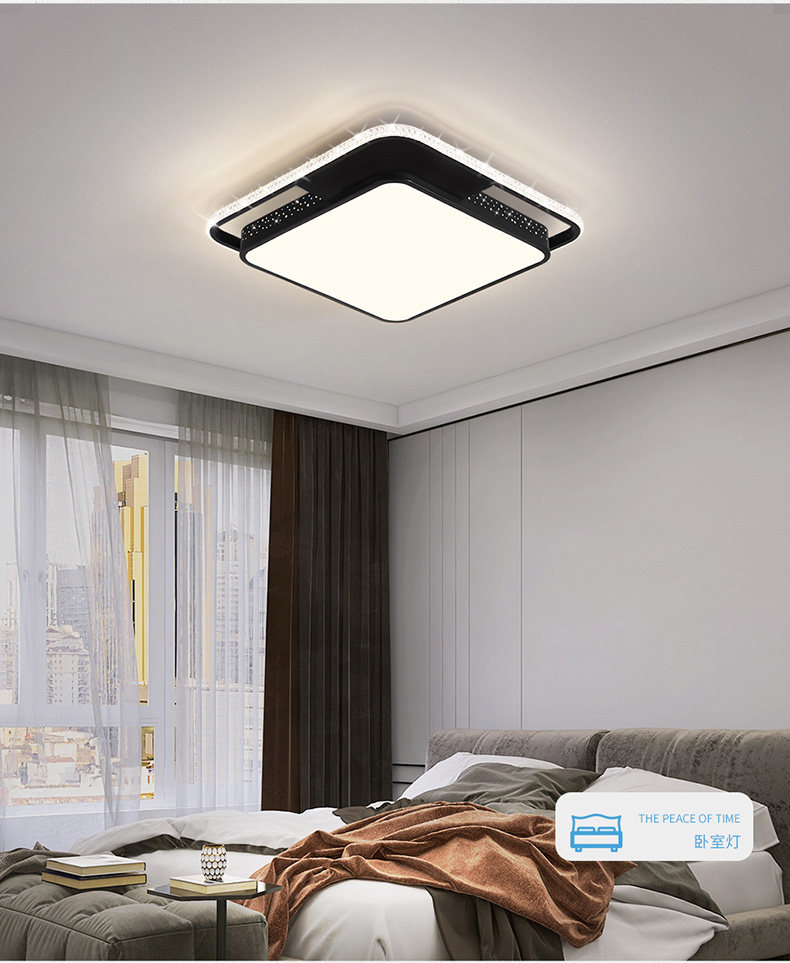 雷士照明智能led吸顶灯圆形卧室灯简约后现代灯具房间主卧灯饰