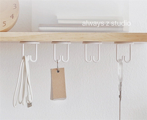 AlwaysZ day style home suction top-free adhesive multifunction invisible hook 6 only closet bedroom containing stick hook
