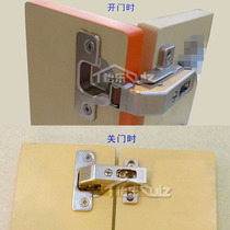 Sacci italian original fitting imported SALICE180 degree flat hinged special door hinged cabinet door cabinet hinge