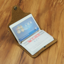 Mad horse skin handmade card bag of kraft mens card package credit card card - skin - bit - thin new product