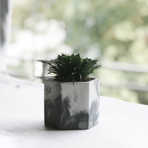 Jue one solid cement multi-meat flower pot combined green plant Nordic style Balcony Outdoor Potted Plant Retro Splash