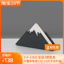 Feel a creative Nordic ins minimalist modern home living room Drawing Cardboard Boxes cement Decorative Pendulum table Tissue Box